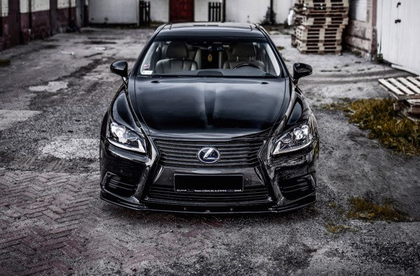 Maxton Front Splitter Lexus Ls Mk4 Facelift - Gloss Black