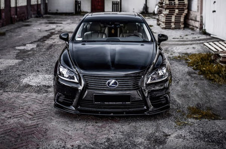 Maxton Front Splitter Lexus Ls Mk4 Facelift - Gloss Black