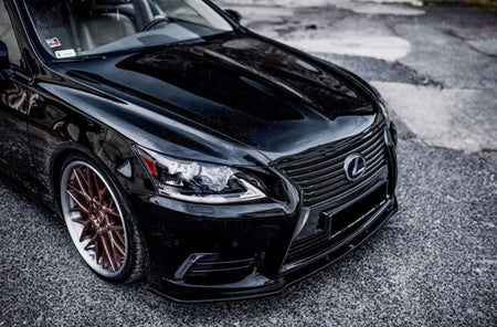 Maxton Front Splitter Lexus Ls Mk4 Facelift - Gloss Black