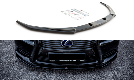 Maxton Front Splitter Lexus Ls Mk4 Facelift - Gloss Black