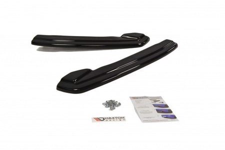 Maxton Rear Side Splitters For BMW 6 Gran Coupé Mpack - Gloss Black