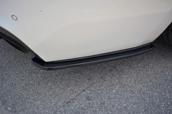Maxton Rear Side Splitters For BMW 6 Gran Coupé Mpack - Gloss Black