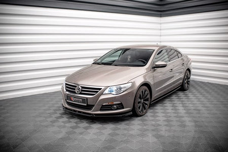Maxton Side Skirts Diffusers V.2 Volkswagen Passat Cc - Gloss Black