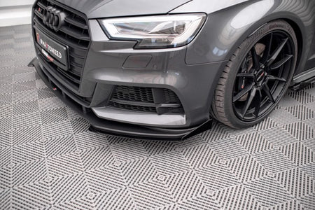 Maxton Front Flaps Audi S3 / A3 S-Line Sportback 8V Facelift
