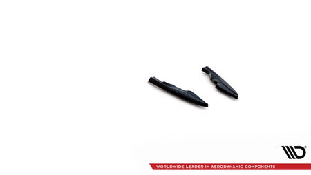 Maxton Rear Side Splitters V.2 Audi RSQ8 Mk1 - Gloss Black