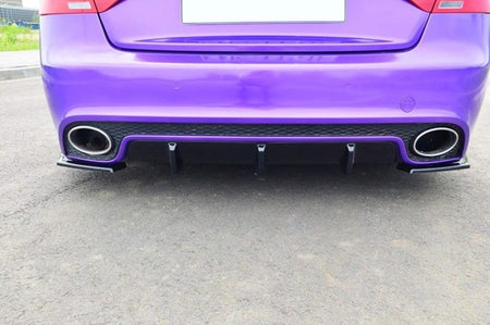 Maxton Rear Valance Audi RS5 Mk1 (8T) Facelift - Gloss Black