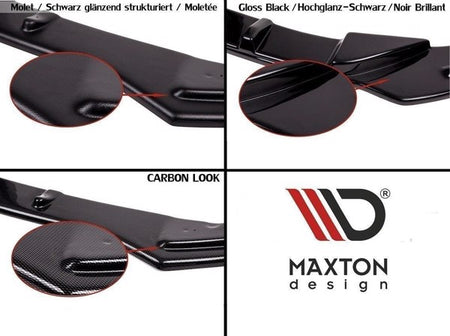 Maxton Rear Valance Audi RS5 Mk1 (8T) Facelift - Gloss Black