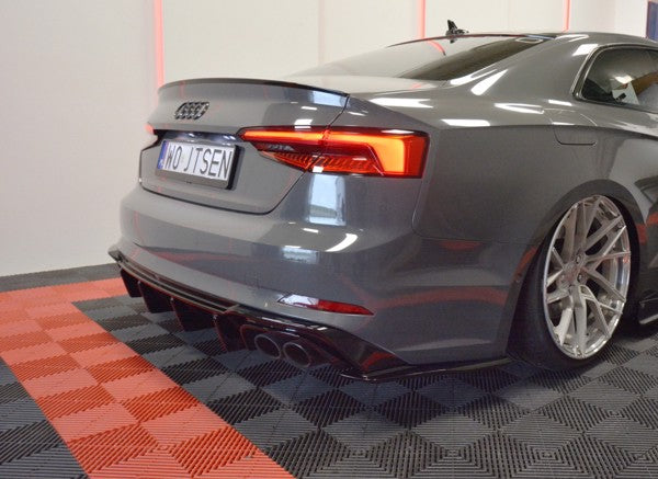 Maxton Rear Side Splitters Audi S5 F5 Coupe