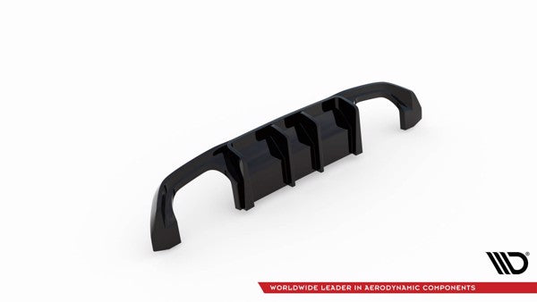 Maxton Rear Valance BMW M2 F87 - Gloss Black