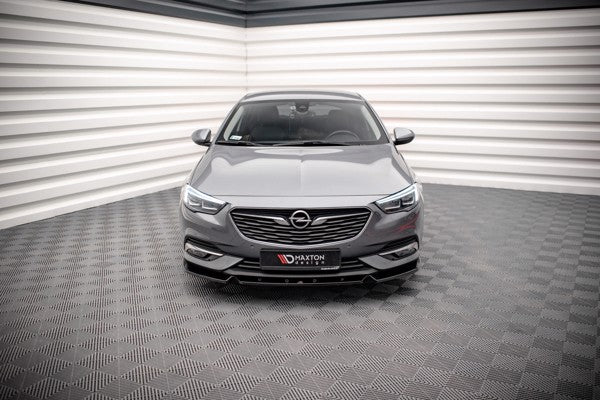 Maxton Front Splitter V.2 Opel Insignia Mk2 - Gloss Black