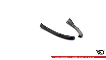 Maxton Rear Side Splitters V.2 BMW 4 Gran Coupe M-Pack G26 - Gloss Black