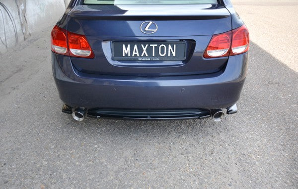 Maxton Rear Side Splitters Lexus Gs Mk.3 - Gloss Black