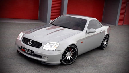 Maxton Front Splitter Mercedes Slk R170 - Gloss Black