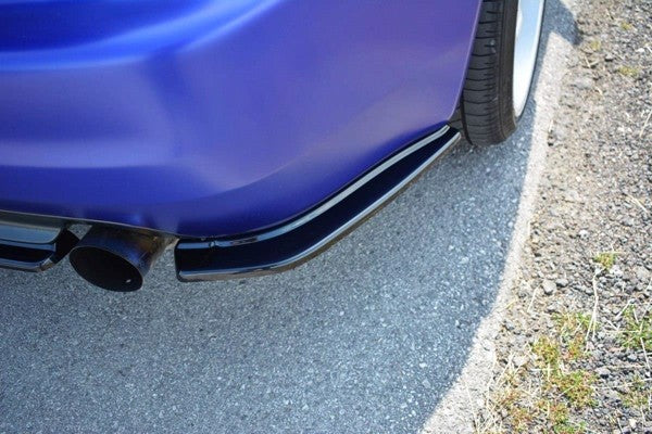 Maxton Rear Side Splitters Honda S2000 - Gloss Black