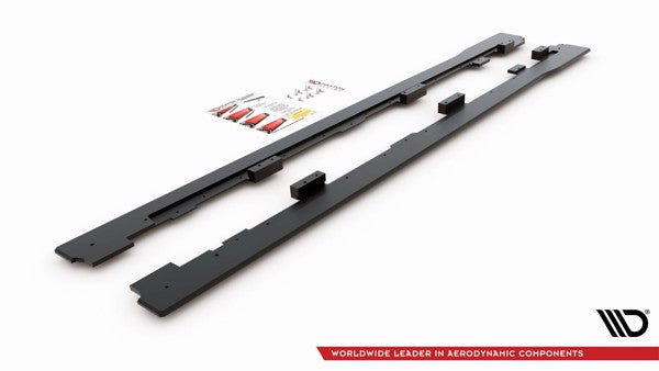 Maxton Racing Durability Side Skirts Diffusers Volkswagen Golf Gti Mk6 - Black