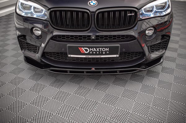 Maxton Front Splitter V.2 BMW X5 M F15 - Gloss Black