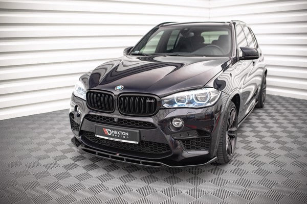 Maxton Front Splitter V.2 BMW X5 M F15 - Gloss Black