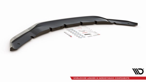 Maxton Front Splitter V.2 BMW X5 M F15 - Gloss Black
