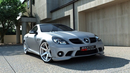 Maxton Front Bumper Mercedes Slk R171 Amg 204 Look - Not primed