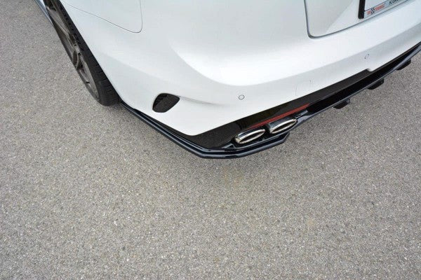 Maxton Rear Side Splitters Kia Stinger Gt - Gloss Black