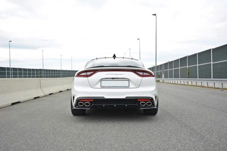 Maxton Rear Side Splitters Kia Stinger Gt - Gloss Black