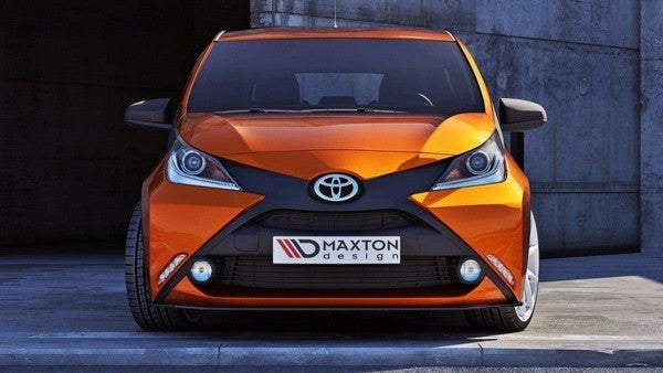 Maxton Front Splitter Toyota Aygo Mk2 - Gloss Black