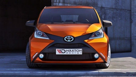 Maxton Front Splitter Toyota Aygo Mk2 - Gloss Black