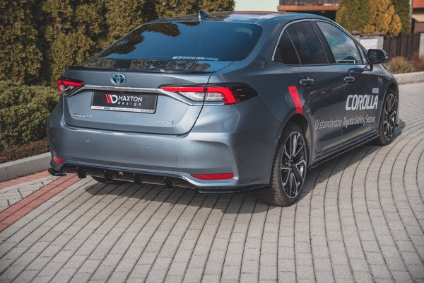 Maxton Rear Valance Toyota Corolla Xii Sedan - Gloss Black