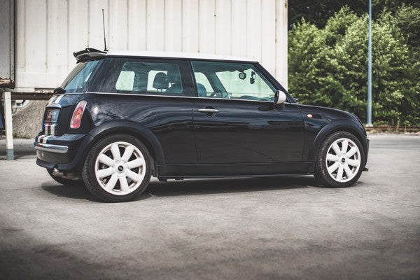 Maxton Side Skirts Diffusers Mini Cooper / One R50 - Gloss Black