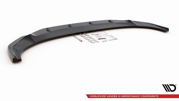 Maxton Front Splitter V.2 Audi RSq3 F3 - Gloss Black