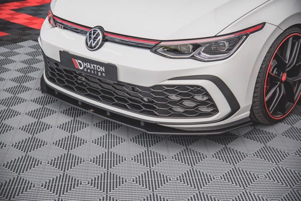 Maxton Racing Durability Front Splitter Volkswagen Golf 8 Gti - Black
