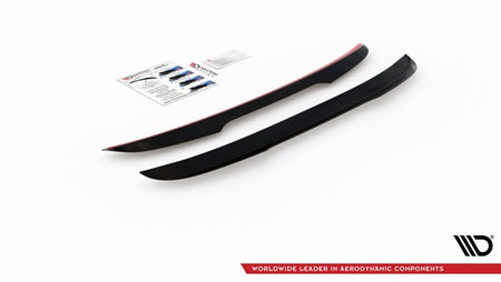 Maxton Spoiler Cap Volvo V90 Mk2 - Gloss Black