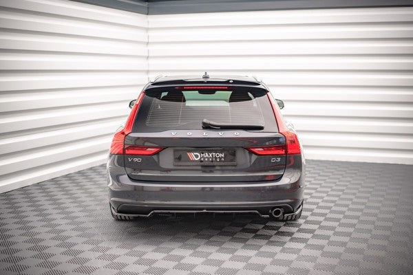 Maxton Spoiler Cap Volvo V90 Mk2 - Gloss Black