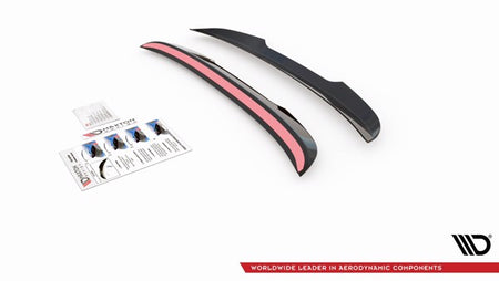 Maxton Spoiler Cap Volvo V90 Mk2 - Gloss Black