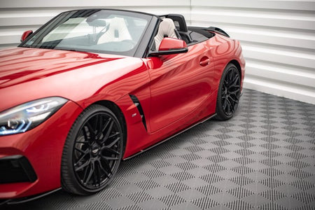Maxton Side Skirts Diffusers BMW Z4 M-Pack G29 - Gloss Black