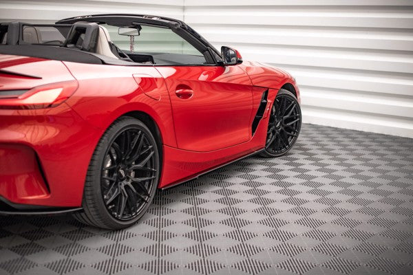 Maxton Side Skirts Diffusers BMW Z4 M-Pack G29 - Gloss Black