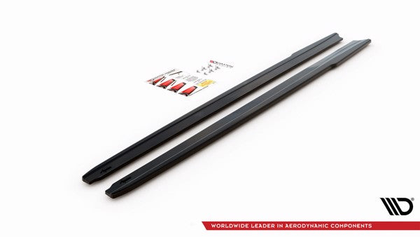 Maxton Side Skirts Diffusers BMW Z4 M-Pack G29 - Gloss Black