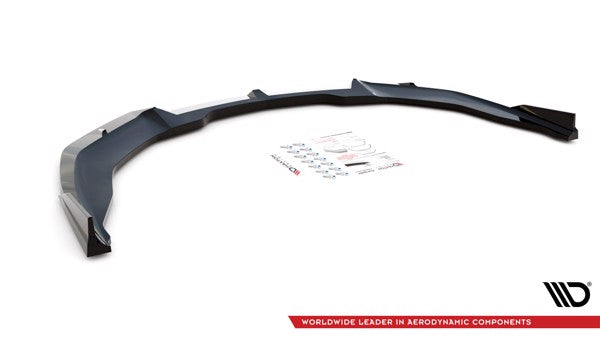 Maxton Front Splitter Lamborghini Huracan Evo - Gloss Black