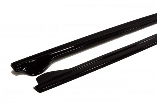 Maxton Side Skirts Diffusers VW Golf Iv R32 - Gloss Black