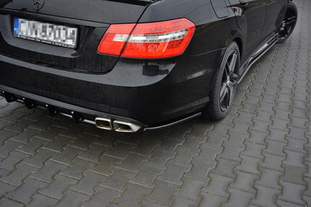 Maxton Rear Side Splitters Mercedes-Benz E63 Amg W212  - Gloss