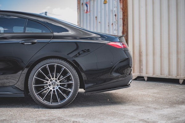 Maxton Central Rear Splitter Mercedes-Benz Cls Amg-Line C257 - Gloss Black