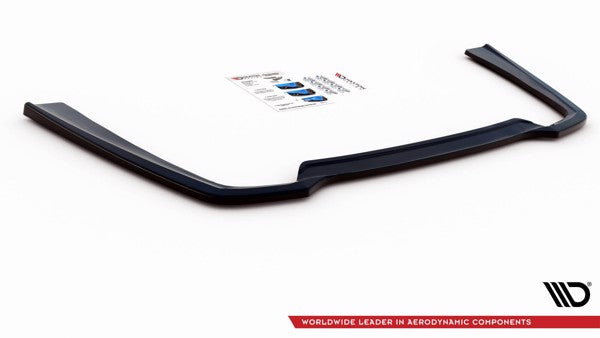 Maxton Central Rear Splitter Mercedes-Benz Cls Amg-Line C257 - Gloss Black