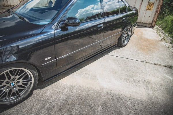 Maxton Side Skirts Diffusers BMW M5 E39 - Gloss Black