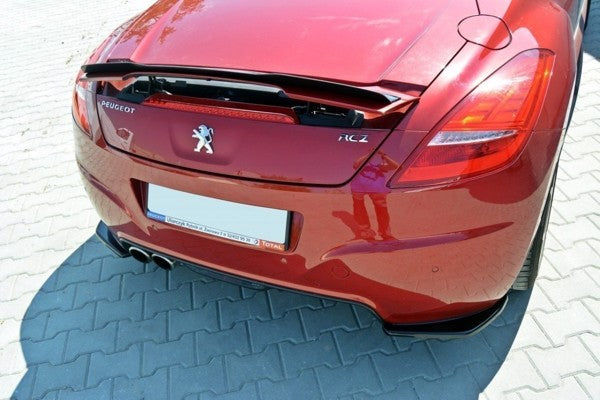 Maxton Rear Side Splitters Peugeot Rcz - Gloss Black