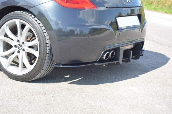 Maxton Rear Side Splitters Peugeot Rcz - Gloss Black