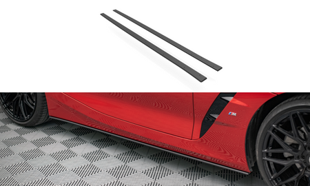 Maxton Street Pro Side Skirts Diffusers BMW Z4 M-Pack G29 - Black