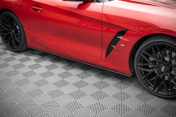 Maxton Street Pro Side Skirts Diffusers BMW Z4 M-Pack G29 - Black