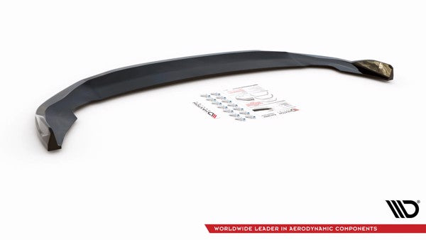 Maxton Front Splitter V.3 BMW 2 Gran Coupe M-Pack / M235I F44 - Gloss Black