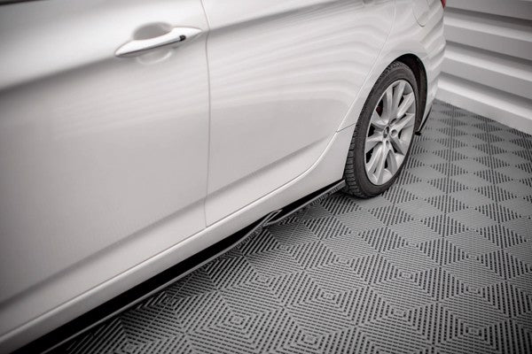 Maxton Side Skirts Diffusers Hyundai I40 Mk1 - Gloss Black