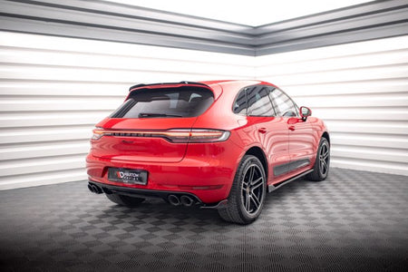 Maxton Spoiler Cap Porsche Macan Mk1 Facelift - Gloss Black